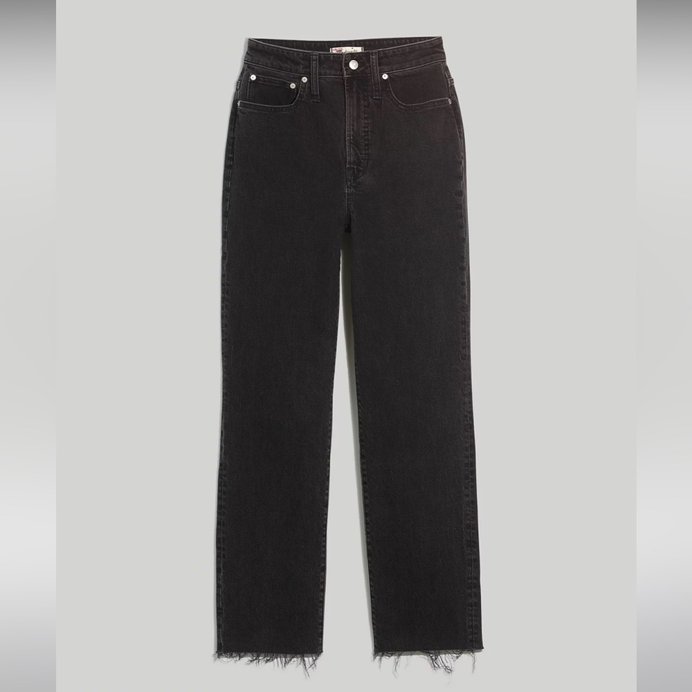 NWT Madewell The Petite Perfect Vintage Straight Jean in Lunar Wash; Size 24P